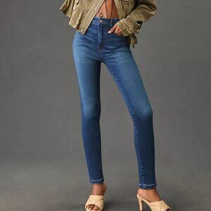 Good American Good Waist High Rise Skinny Jeans  NWT